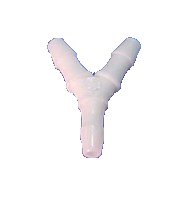 [0086] 1/16" Barb Y, Plastic; Pkg of 10