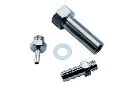 [7111] 1/4" Compression Tube x 10-32 Female