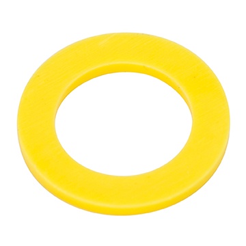 [9786] Washer Indicator Yellow, Air QD 3/8 Inch, Pkg of 10