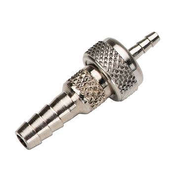 [0869] 1/8" x 1/16" Inline Tubing QD, Swivel, Assy; Pkg of 5