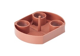 [6821] Solids Collector Disposable Screen Pelton & Crane Spirit ; Pkg of 144
