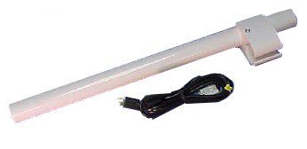 [8972] Light Post Extension, 24", Ritter Bushing, Gray