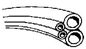 [422] FC Tubing, 4 Hole, Vinyl, Gray