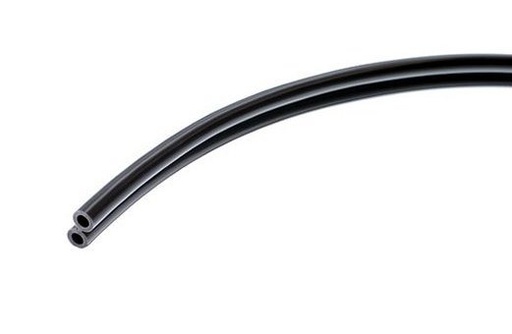 [242R] FC Tubing, 2 Hole, Vinyl Gray; Roll of 100ft