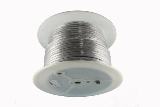 [512R] FC Tubing, 5 Hole, Poly Gray; Roll of 100ft