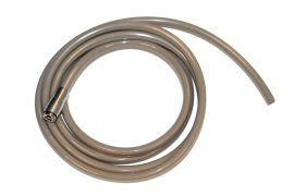 [432T] HP Tubing, 4 Hole w/CT, Asepsis Straight Gray