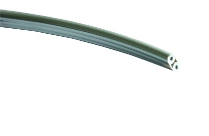 [233R] Syringe Tubing, 2 Hole, Asepsis Straight LT Sand; Roll of 100ft