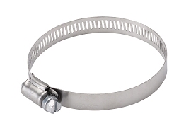 [9353] Hose Clamp, Stainless Steel, 1-1/4"- 2-1/4"; Pkg of 10