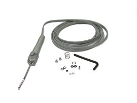 [3459] Syringe, Euro-Style, Quick Clean, w/Gray Straight Tubing