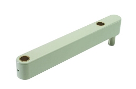 [8338] Rigid Arm, 8", Dual Pivot Arm, White