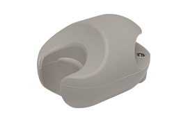 [4586] Holder, Syringe, Asepsis Clip-on, Gray