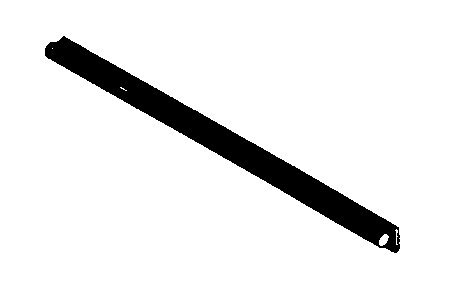 [5955] Holder Bar, 14", Black