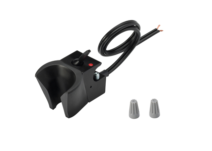 [5968] Holder, Electric Auto, Normally Closed, Black
