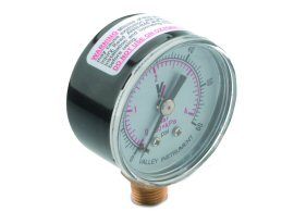 [7281] Pressure Gauge, Round, 0-100 PSI
