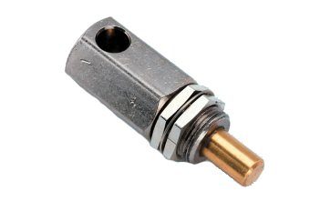 [7056] Flow Control Valve w/Knob, Gray