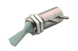[7156] Toggle Valve, Side Port, 3-Way, Gray