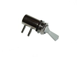 [7158] Toggle Valve, Momentary, 2-Way, Normally Closed, Gray