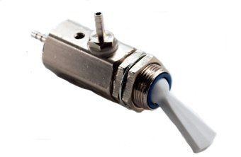[7803] Toggle Cartridge Valve, On/Off, 3-Way, Normally Closed, Gray