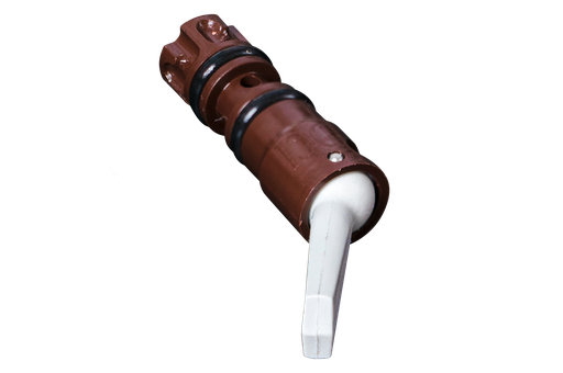 [7911] Toggle Valve Replacement Cartridge, Momentary, 2-Way, Normally Closed, Brown w/ Gray Toggle