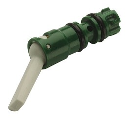 [7917] Toggle Valve Replacement Cartridge, Momentary, 3-Way Normally Open, Green w/ Gray Toggle