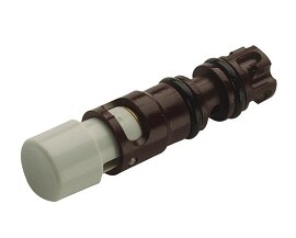 [7921] Push Button Valve Replacement Cartridge, Momentary, 2-Way, Normally Closed, Brown w/ Gray Button