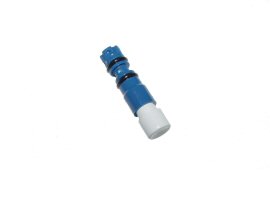 [7923] Push Button Valve Replacement Cartridge, Momentary, 3-Way, Normally Closed, Blue w/ Gray Button