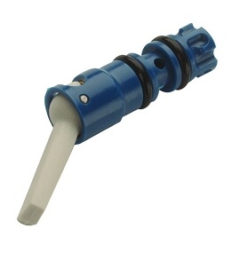 [7951] Toggle Valve Replacement Cartridge, On/Off, Side Ported, Momentary, 3-Way, Normally Closed, Blue