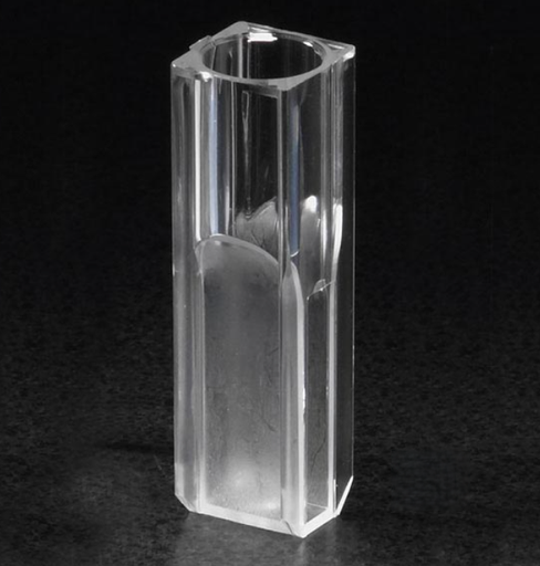 [112157-] Cuvette, Micro, 1.5mL, w/ 2 Clear Sides, UV Grade Polymethylmethacrylate (PMMA), 100/Tray, 5 Trays/cs