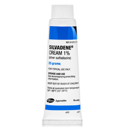 [61570013125] Silvadene Cream 1%, 25g Tube