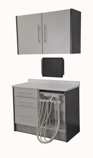 [DPPC-RTC] Symmetry Pinch Rear Treatment Console Dental Cabinetry