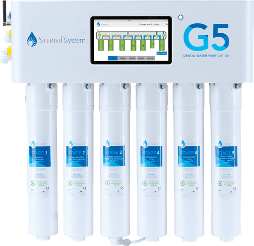 [G5-10] Sterisil® System G5 Dental Water Purification System Recommended for 42+ operatories