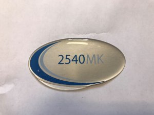 [LAB048-0296] Tuttnauer Label, Door, 2540MK, 2010 For Door Cover POL065-0053