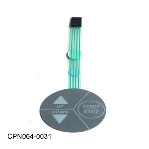 [CPN064-0031] Tuttnauer Keypad, Bacsoft Control, 3 Buttons