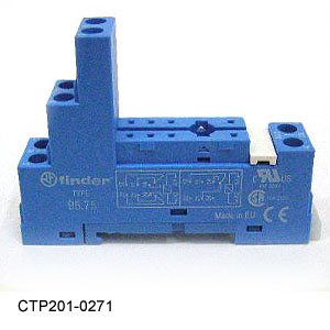 [CTP201-0271] Tuttnauer Relay Socket EZPlus Air/Water Pumps
