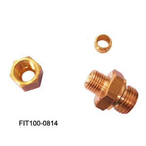 [FIT100-0814] Tuttnauer Fitting Male Strght O-Ring 1/4 Tube