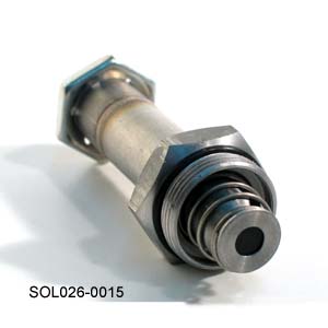 [01810903] Tuttnauer Valve Plunger w/Sleeve 3mm - Exh/Air/Dry E, EA, EZ