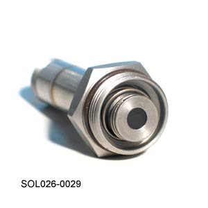 [SOL026-0029] Tuttnauer Valve Plunger w/Sleeve 4mm Exh/Air/Dry/Fill EZPlus