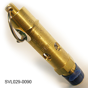 [03110002] Tuttnauer Safety Release Valve (40 PSI.) 1/4 MNPT Soft Seat
