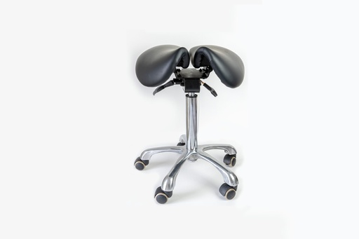 [F2SSAD-603] Flight Split Saddle Stool, Black ONLY