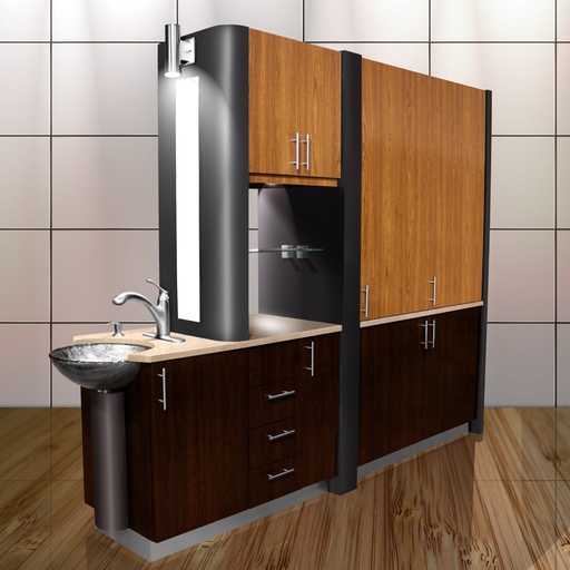 [SIG-0158] Signature Series Valencia Center Island Dental Cabinet