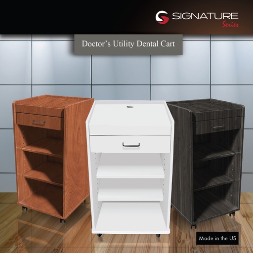 [SIG-0135] Signature Series Doctor's Utility Dental Cart