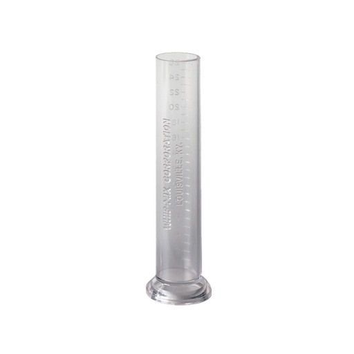 [05622] Plastic Water Graduate 26ml with 1ml Marks
