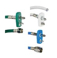 [8000-1305] Chemetron Male Quick Connect Couplers X DISS - Oxygen 5ft