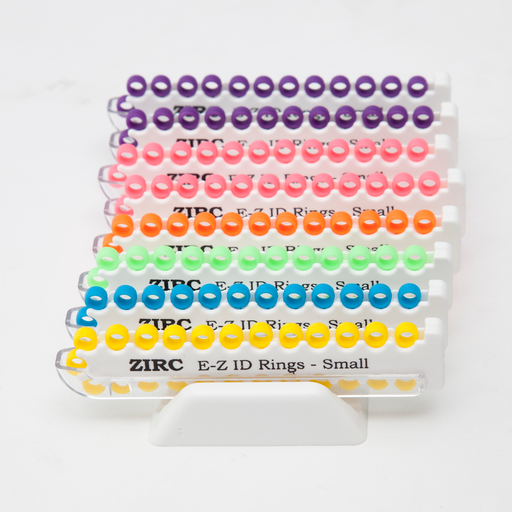 [70Z110] E-Z ID Rings System Small - Assorted Vibrant