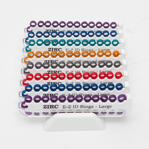 [70Z215] E-Z ID Ring System Large - Assorted Jewel