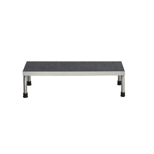 [SS8372] Step Stool, 1-Step, stainless Steel, 30"W x 7-5/8"H x 12"D