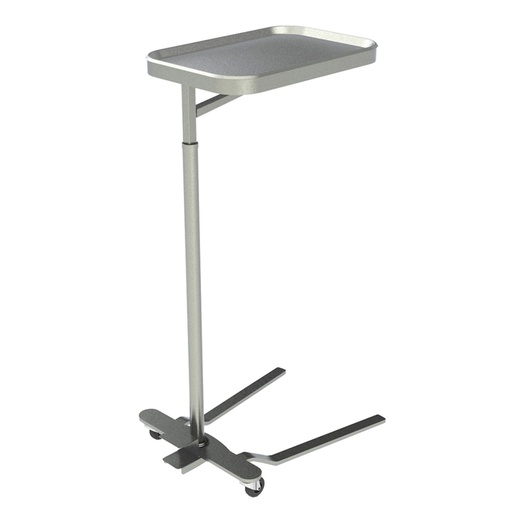 [SS8310] Mayo Instrument Stand, Stainless Steel with Foot Pedal, 13" x 19"