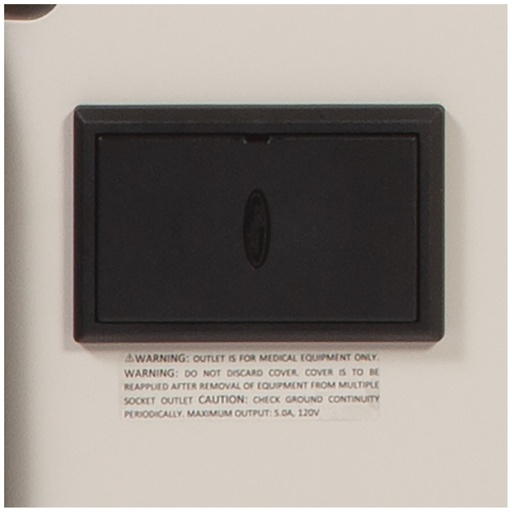 [852] Receptacle, Hospital Grade, Factory Installed Only for 5240, 5240-145, 5250