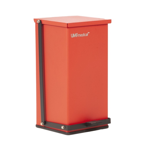[1474R] Waste Can, 32 Qt, Red
