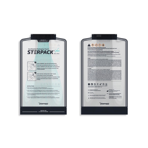 [P30002-04] STERPACK(TM) Plus Cassette, Sterilant: Hydrogen Peroxide Pouch Type, Pre-packaged Sealed STERPACK Plus, 30/bx, 8bx/cs